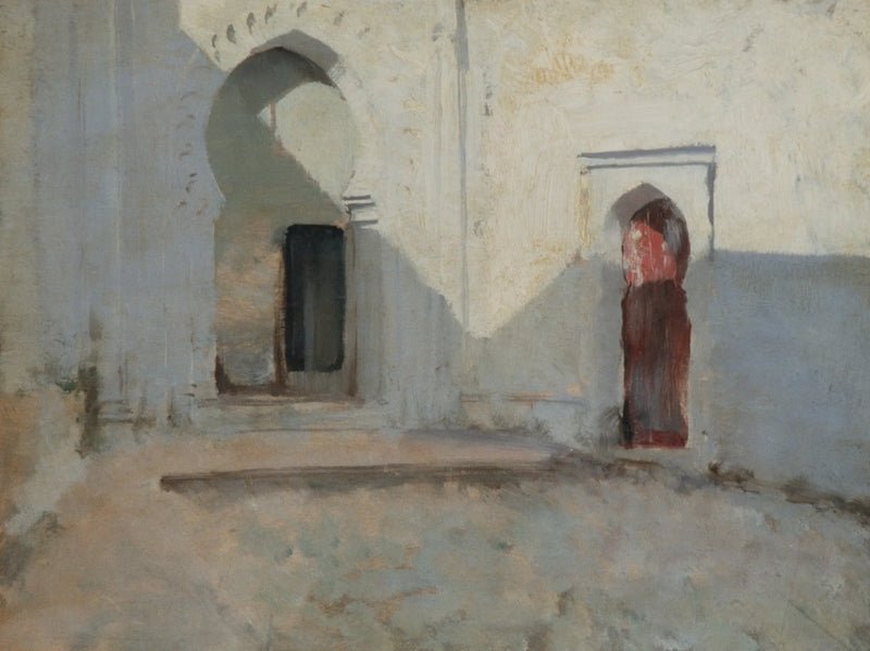 Cour, Tétouan, Marrocos - John Singer Sargent