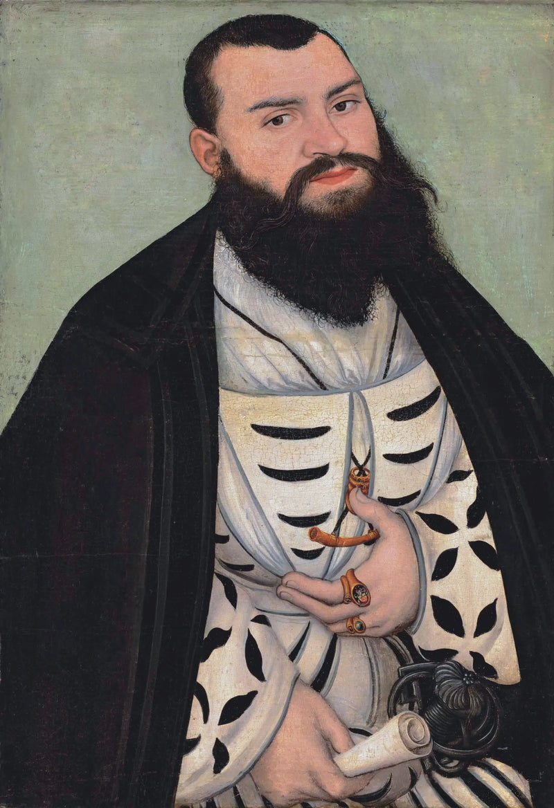 Retrato do Dr. Johann Scheiring - Lucas Cranach, o Velho