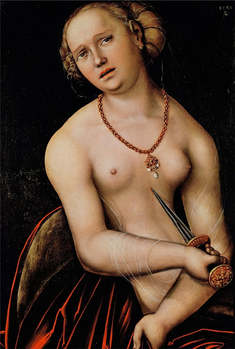 Lucrèce - Lucas Cranach, o Velho