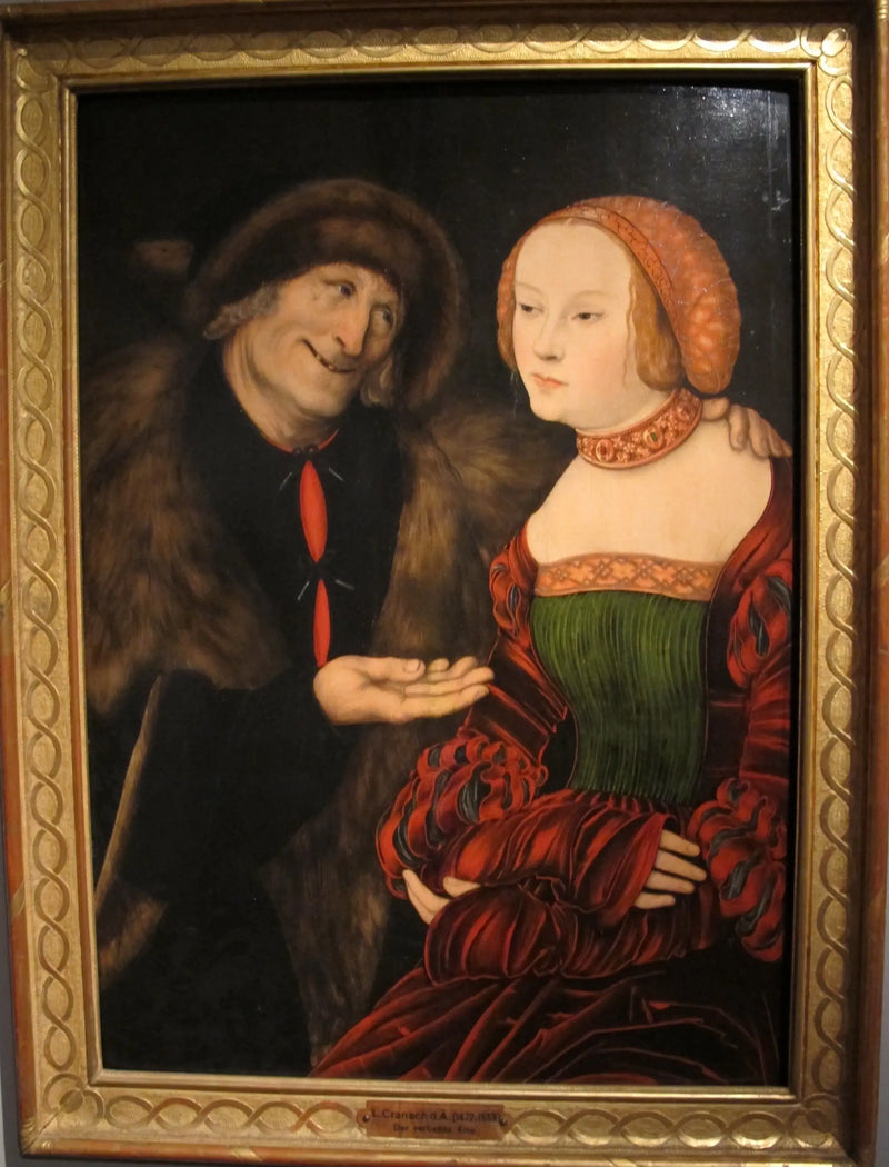 Um par mal combinados - Lucas Cranach, o Velho
