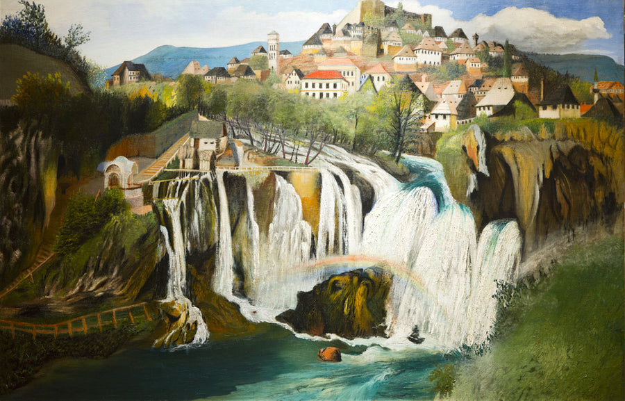 Cascade de Jajce, Tivadar Kosztka Csontváry, 1903