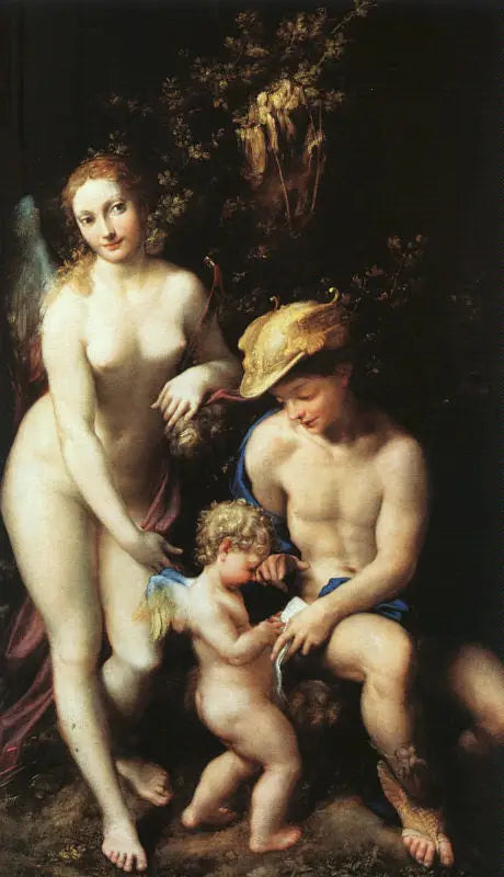 A Educação de Cupido - Antonio da Correggio