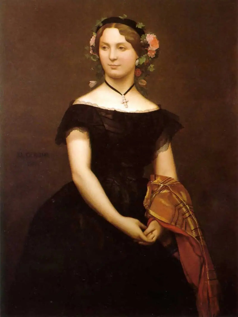 Retrato da senhorita Durand - Jean-Léon Gérôme
