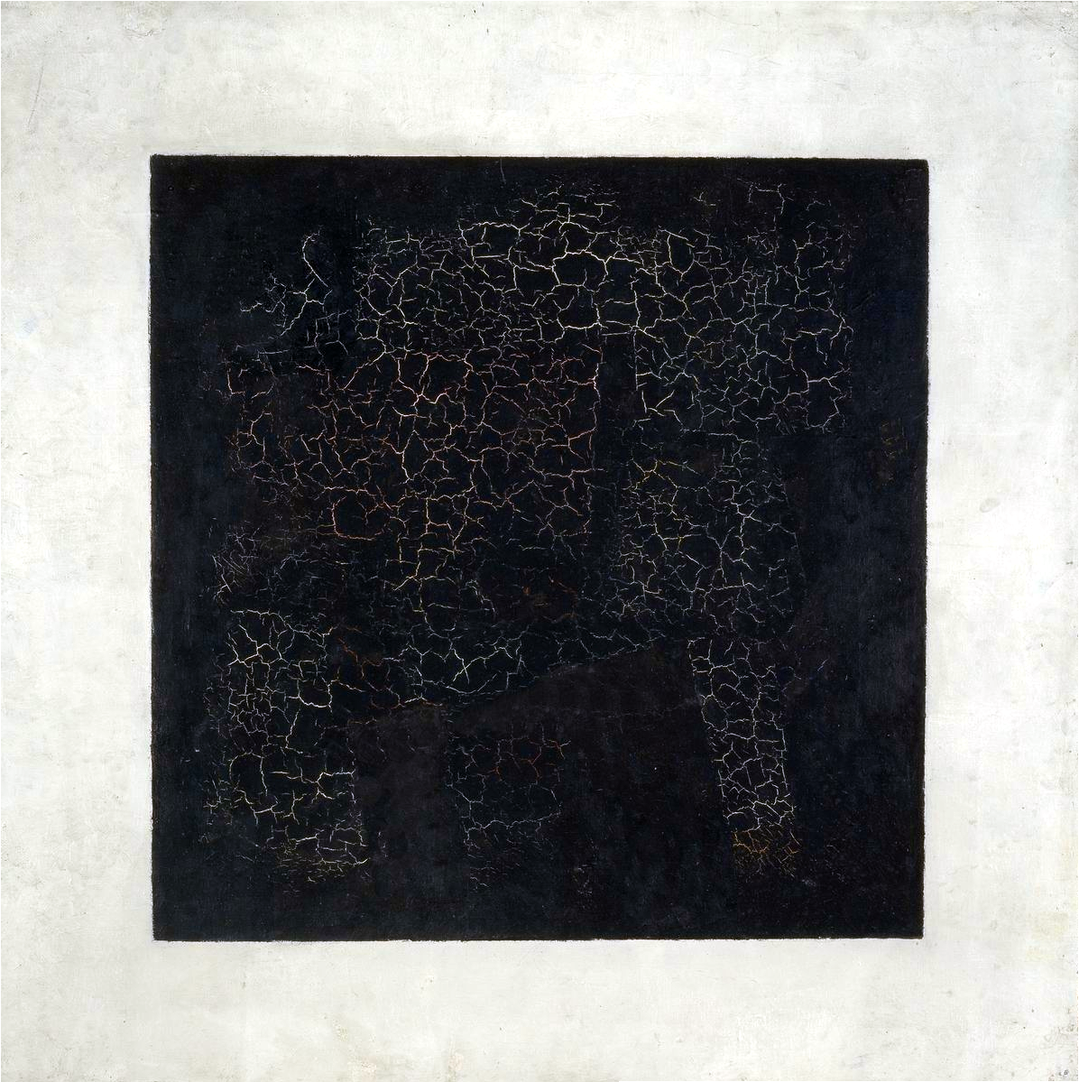 Carré noir sur fond blanc - Kazimir Malevich
