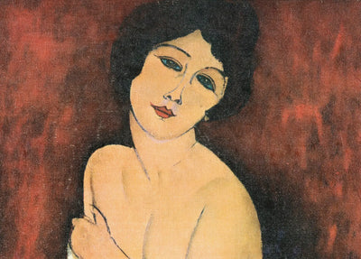 Reproduction du tableau « Q105080934 - Amedeo Modigliani » par Alpha Reproduction en peinture à l’huile