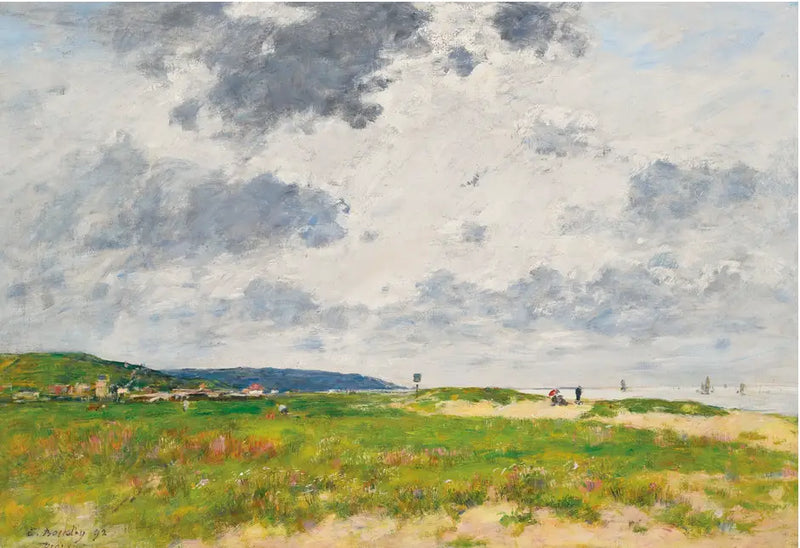 Deauville, A Duna - Eugène Boudin