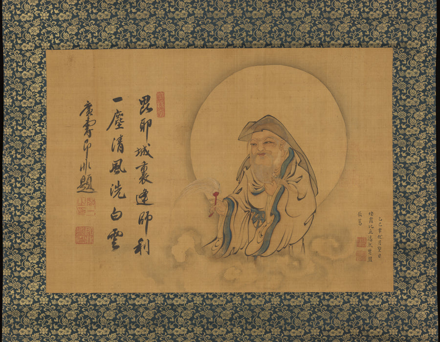 The Lay Buddhist Vimalakirti - Yiran Xingrong (Itsunen Shōyū)