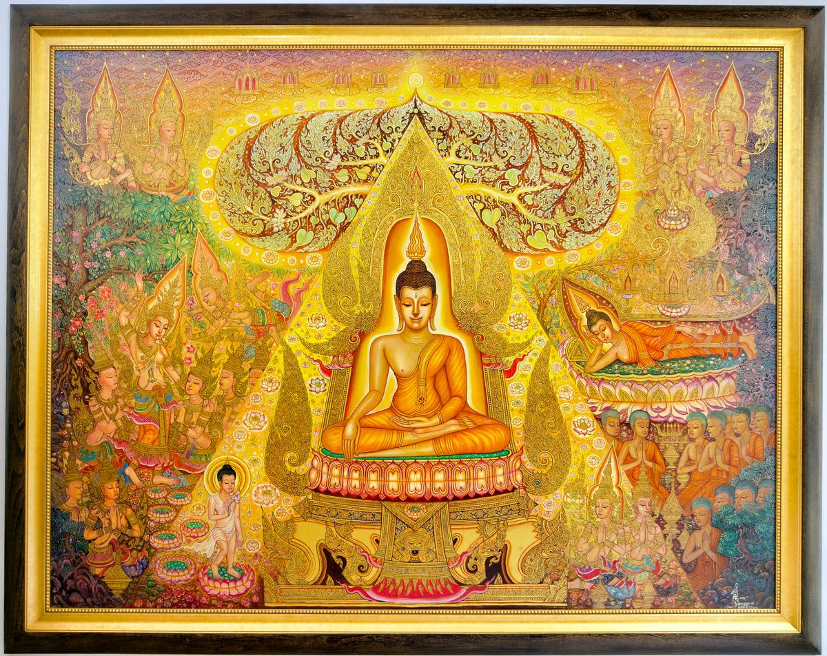 A Vida de Buda | 240 x 180 cm