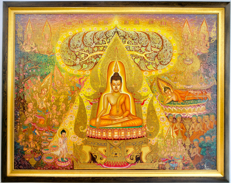 A Vida de Buda | 240 x 180 cm