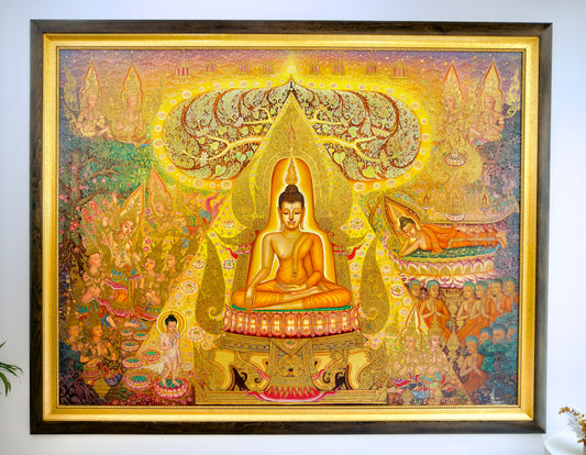 A Vida de Buda – Siwakorn | 240 x 180 cm