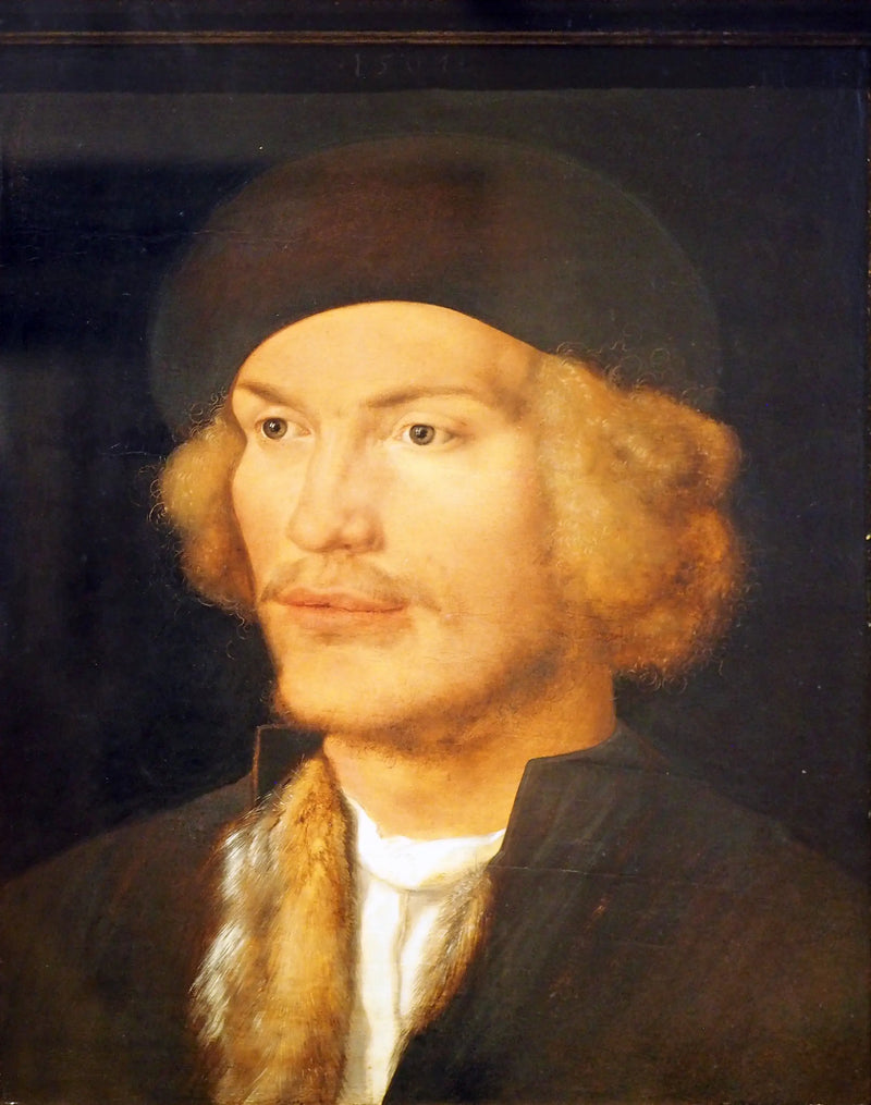 Retrato de um jovem - Albrecht Dürer