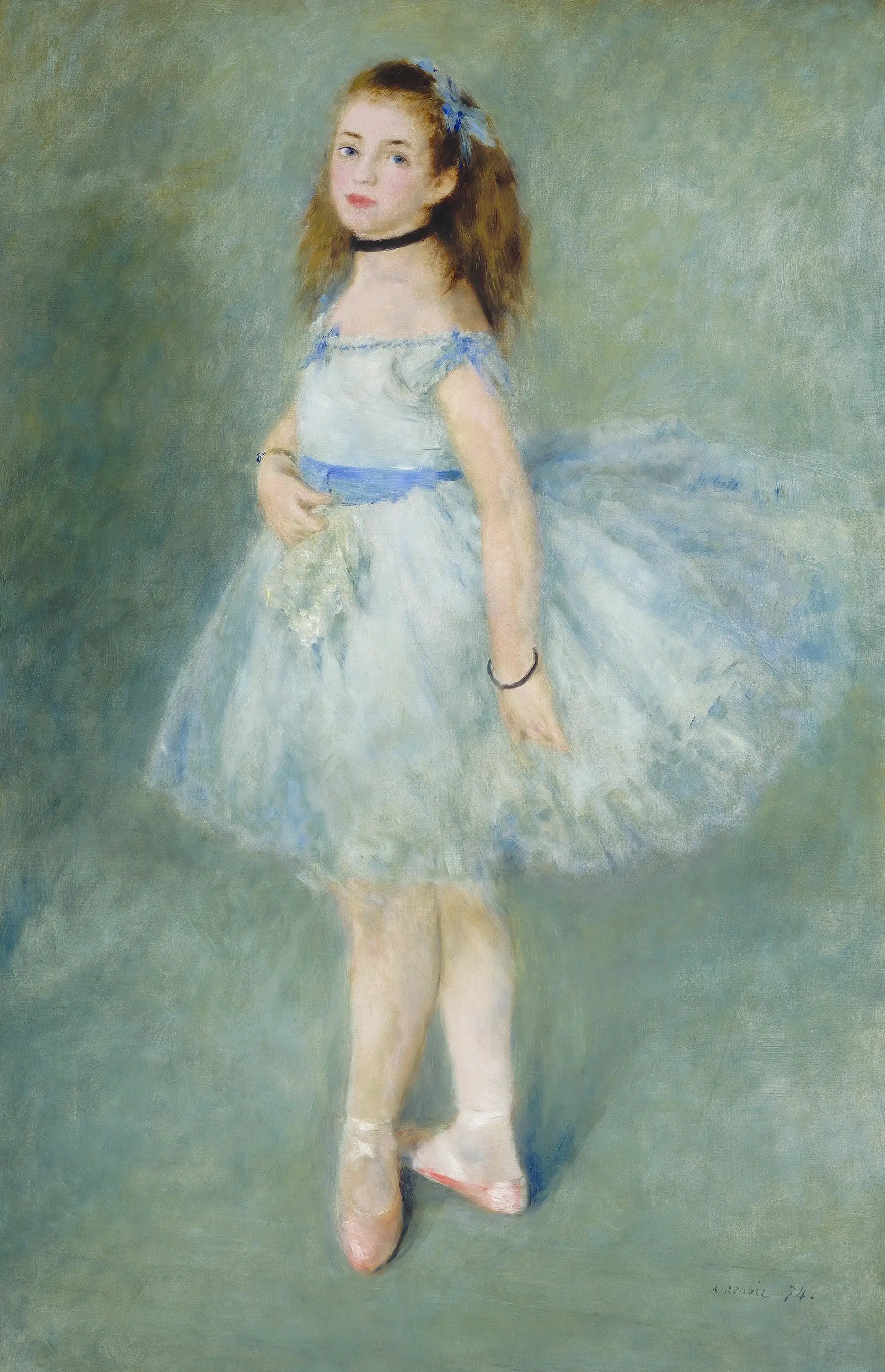 Reproduction du tableau « Danseuse - Pierre-Auguste Renoir » par Alpha Reproduction en peinture à l’huile