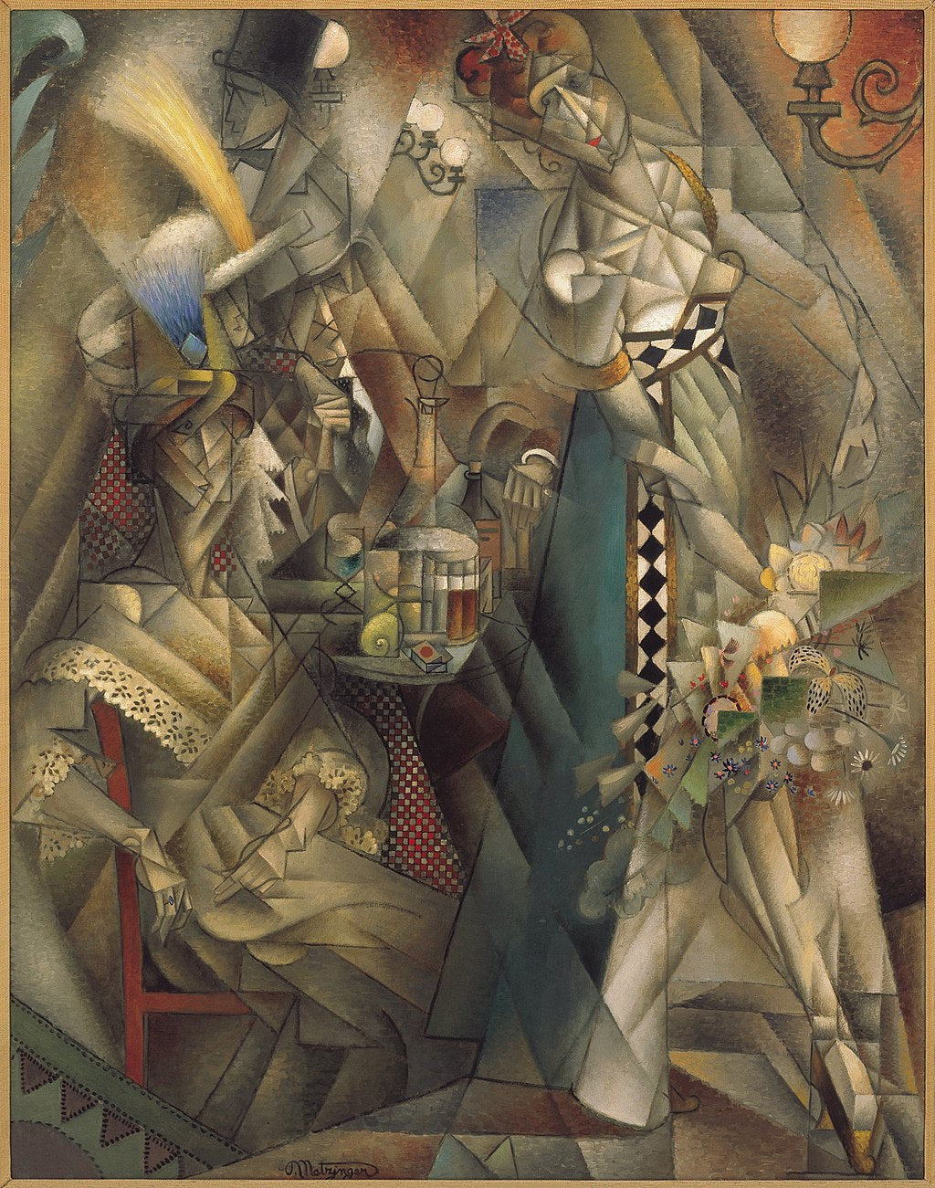 Bailarina no café – Jean Metzinger
