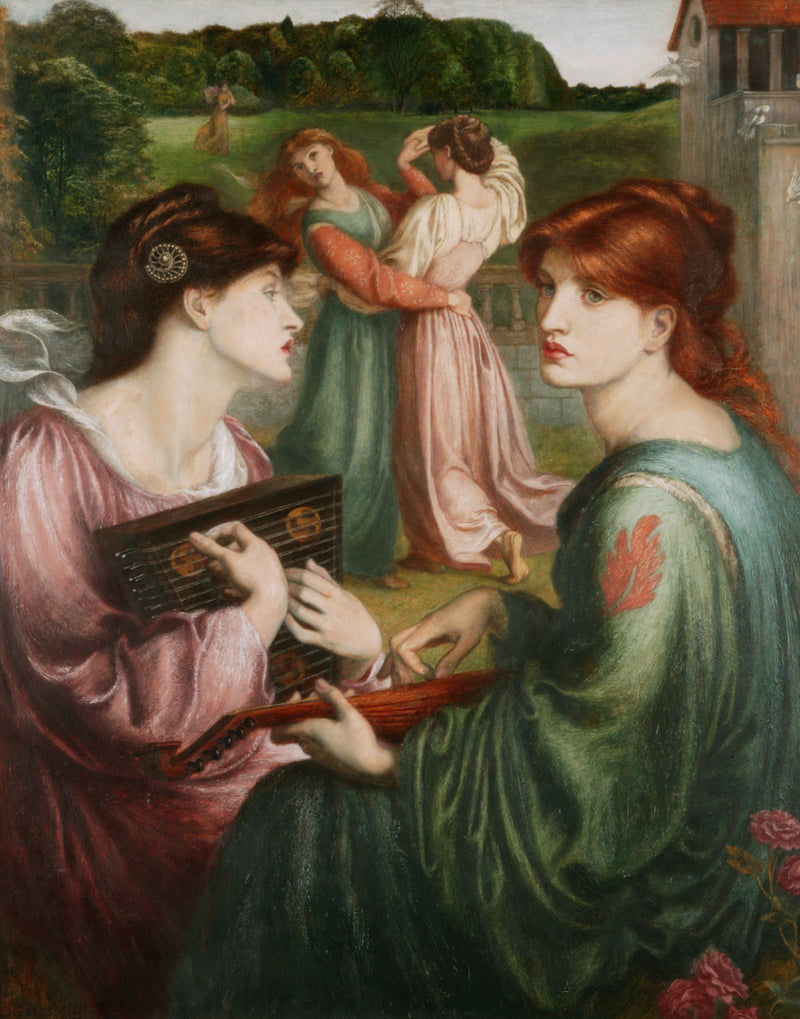 O pasto de Bower - Dante Gabriel Rossetti