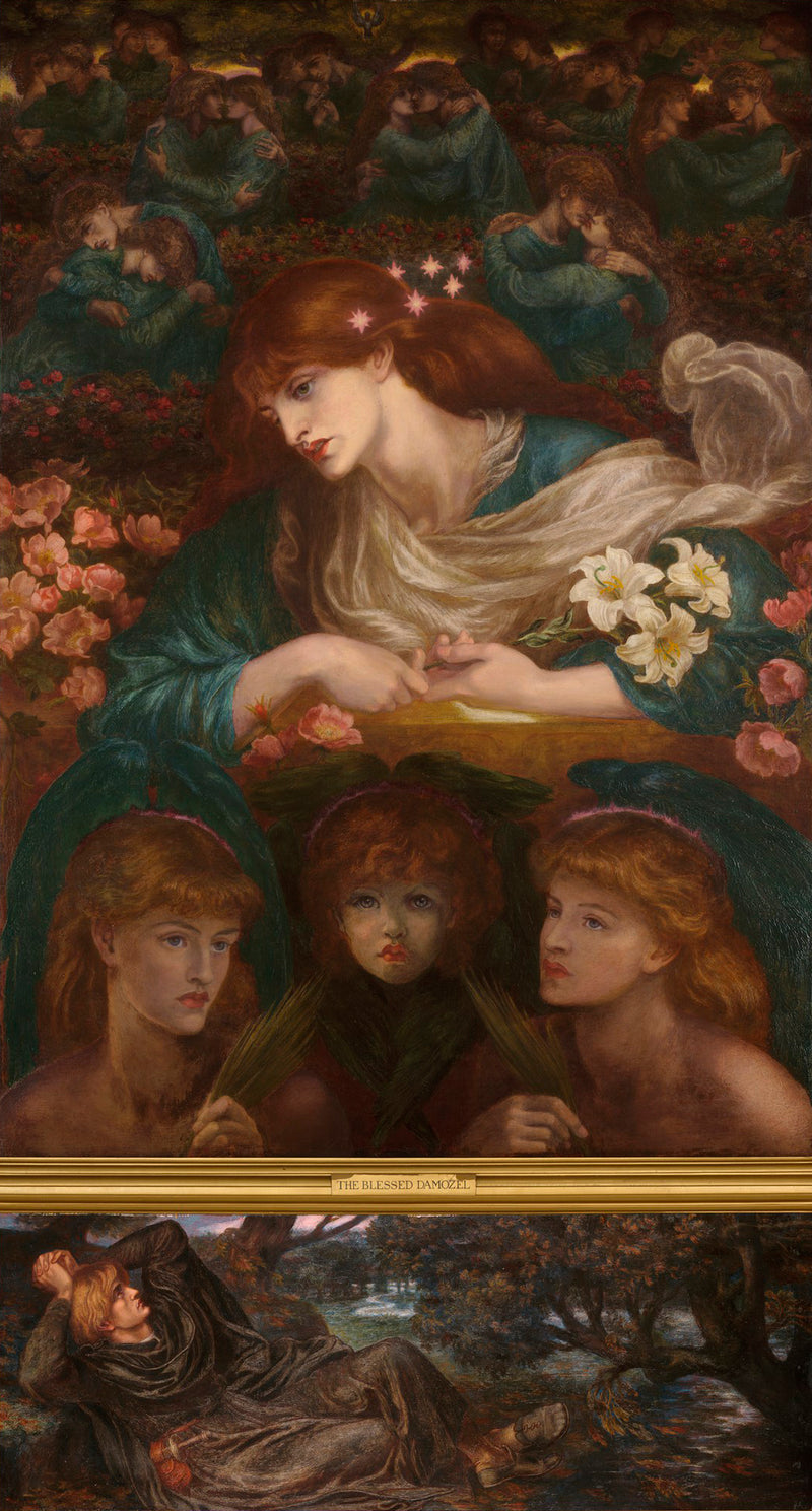 A Damoiselle Eleita - Dante Gabriel Rossetti
