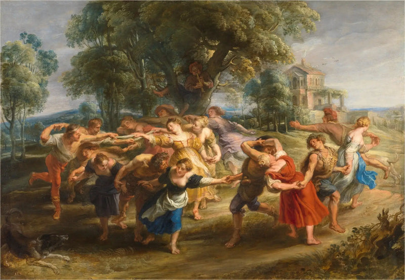 A dança dos aldeões - Peter Paul Rubens