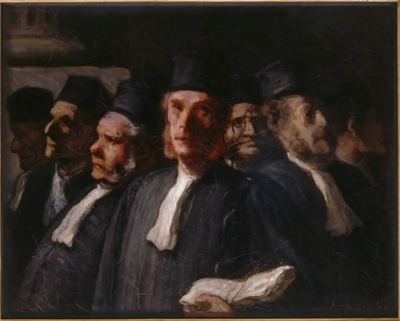 Os Advogados - Honoré Daumier