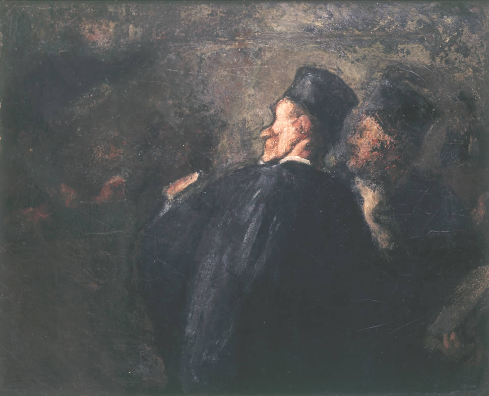La Plaidoirie - Honoré Daumier