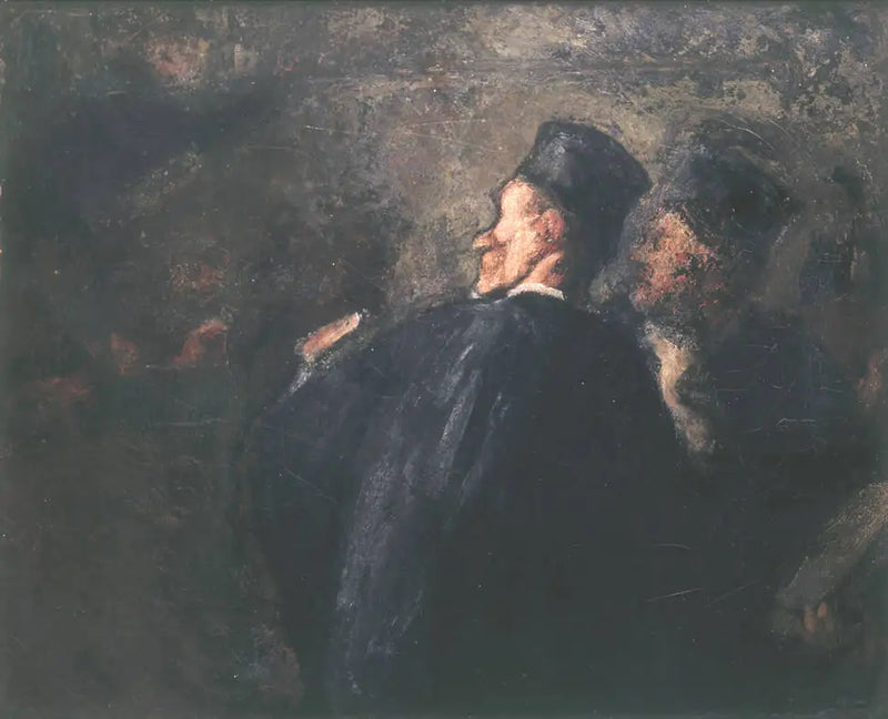 A Pleiteira - Honoré Daumier