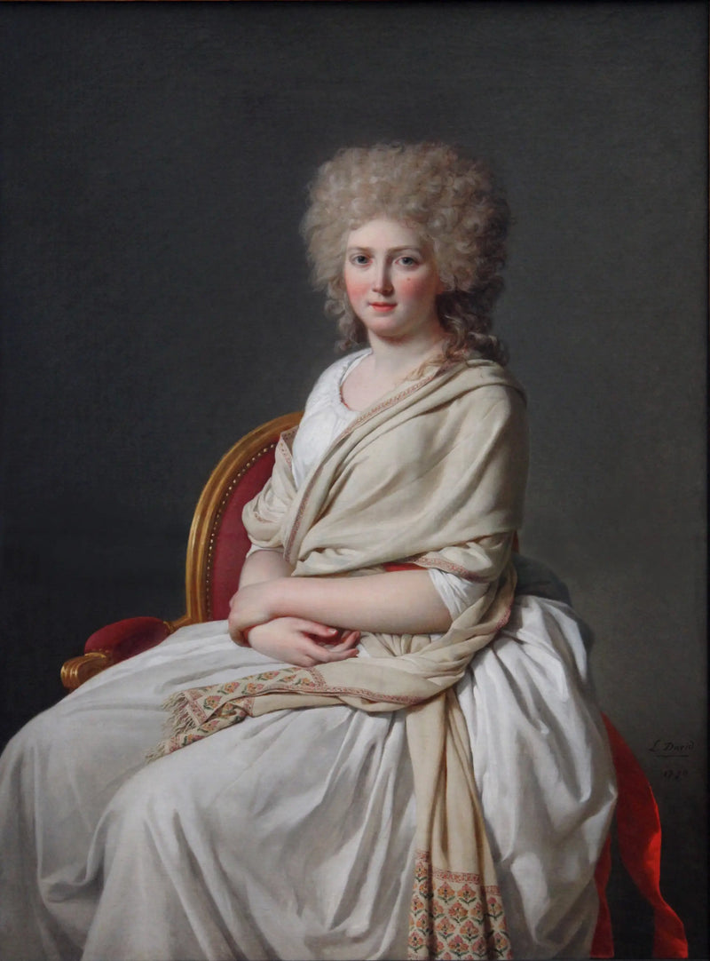 Retrato da condessa de Sorcy-Thélusson - Jacques-Louis David