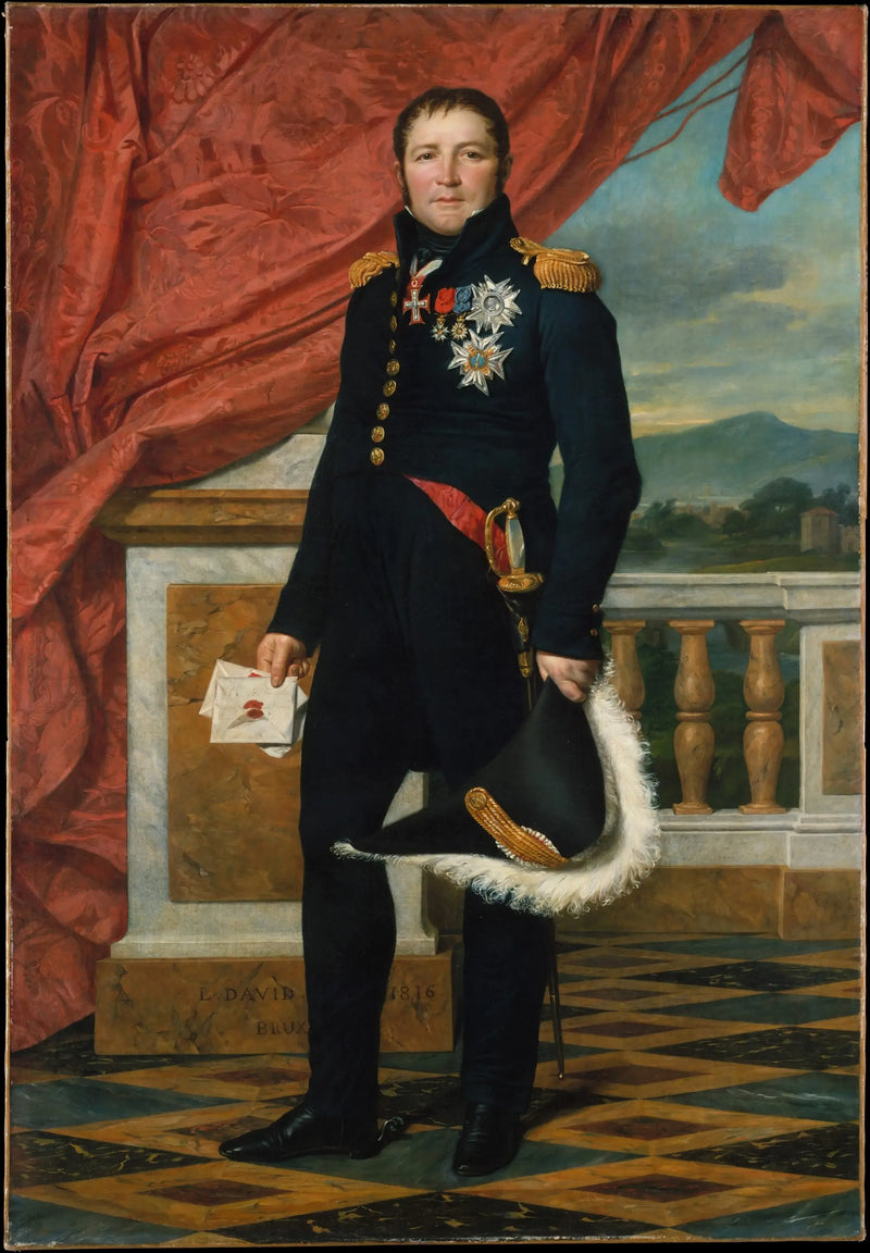 Retrato do general Étienne-Maurice Gérard - Jacques-Louis David