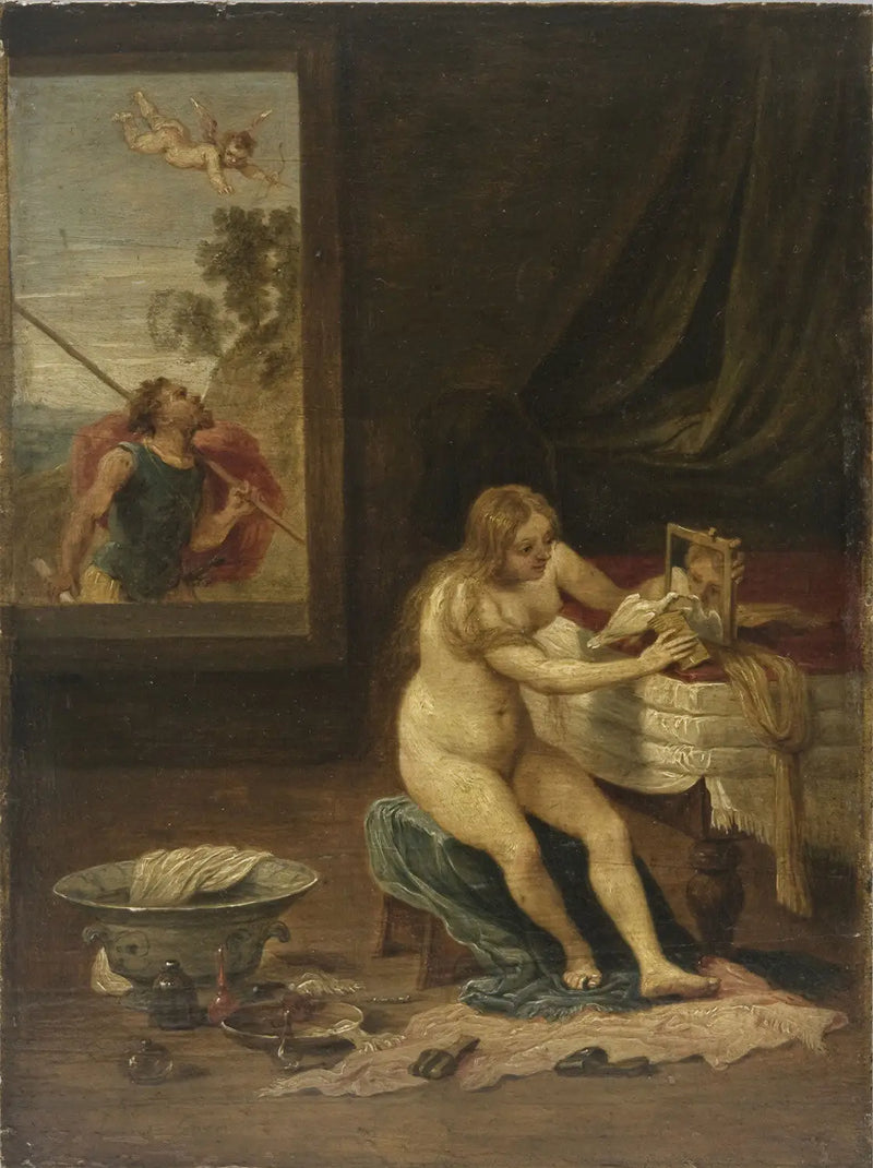 Vênus de Toilettes - David Teniers, o Jovem