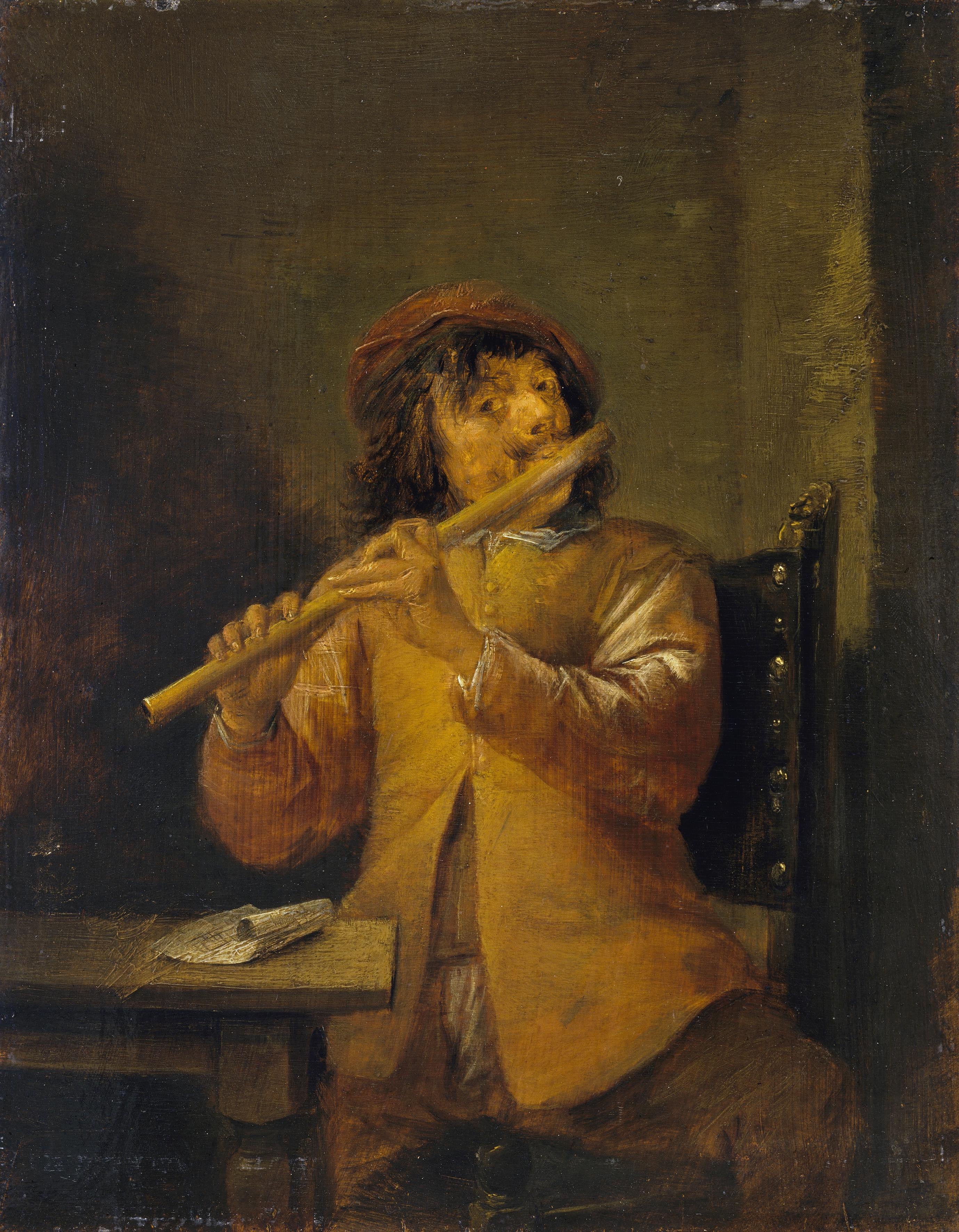 Flûtiste - David Teniers le Jeune