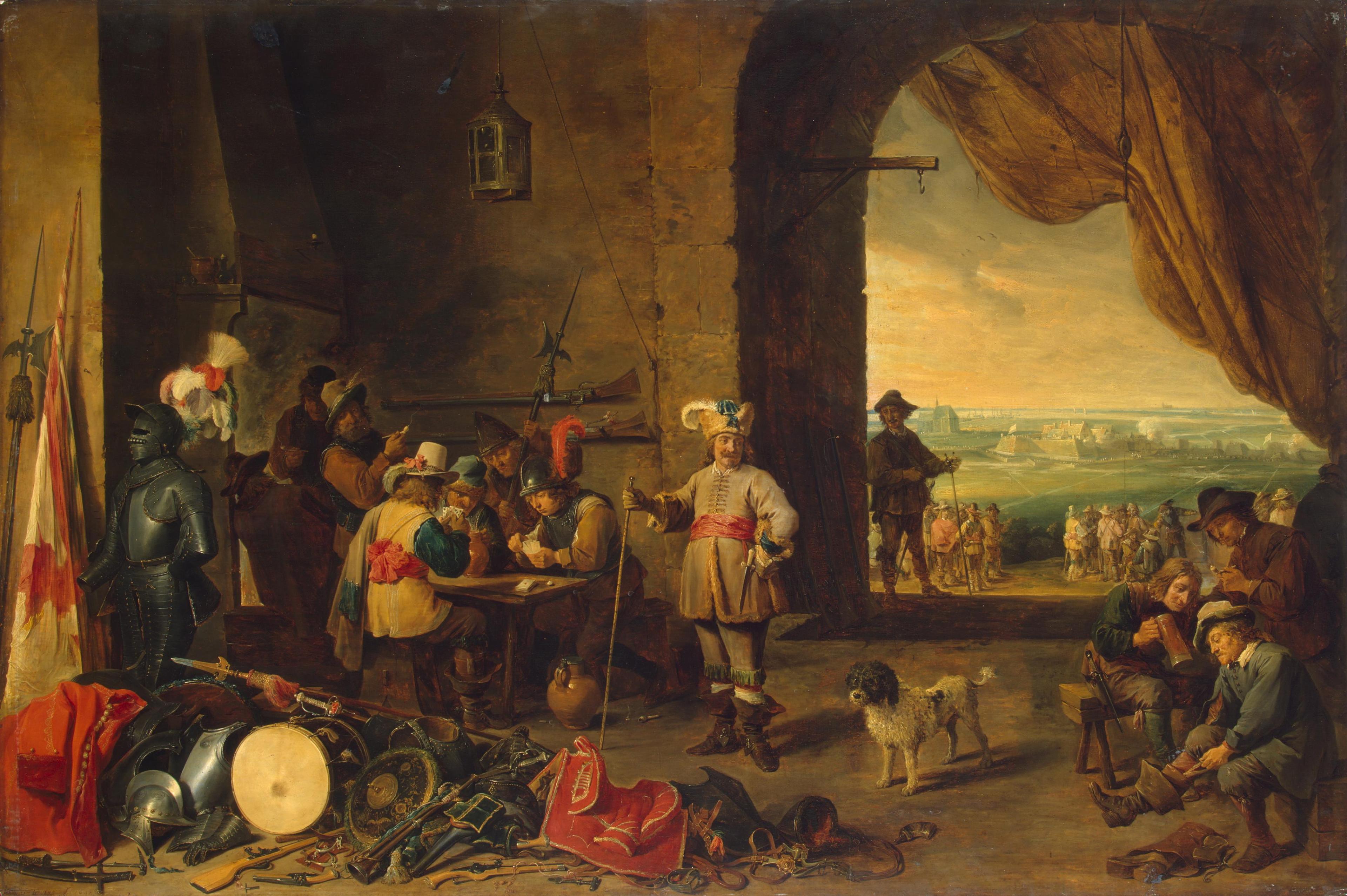 Le Corps de garde - David Teniers le Jeune