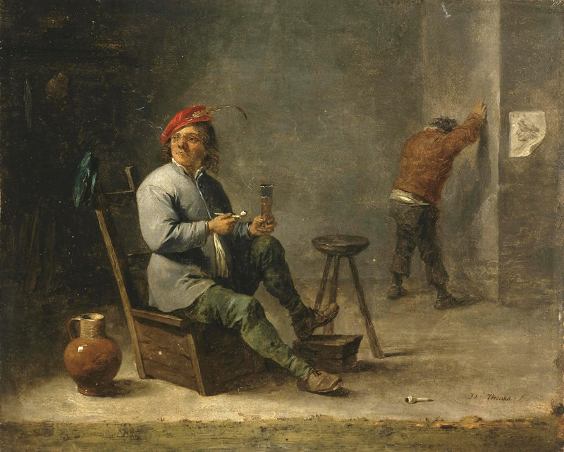 Fumante - David Teniers, o Jovem