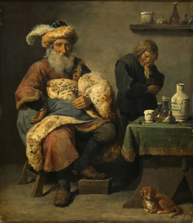 O dentista - David Teniers, o Jovem