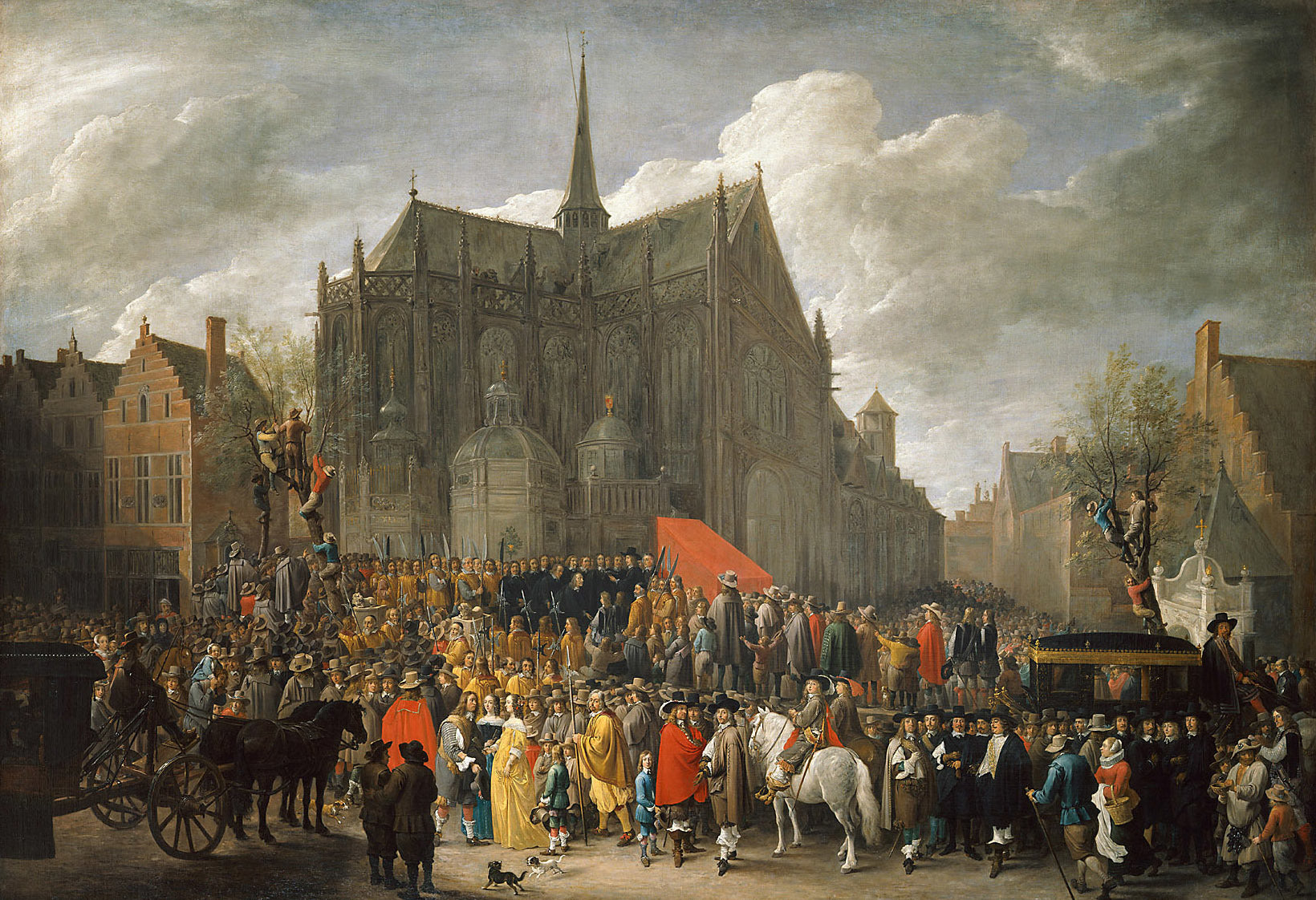 Tir aux oiseaux à Bruxelles - David Teniers le Jeune