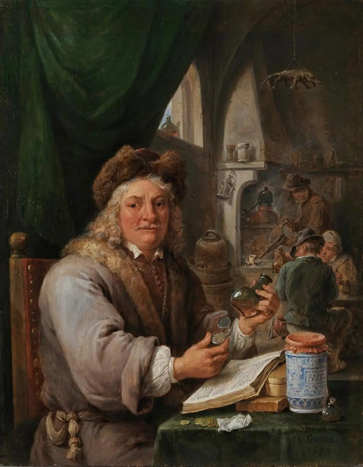 Autoportrait - David Teniers le Jeune - Alpha Reproduction