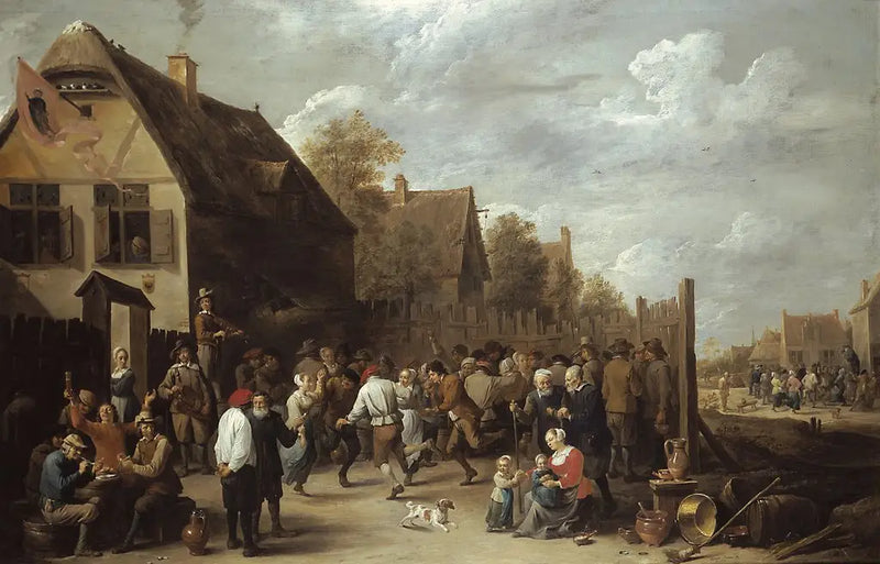 Feira da Vila - David Teniers Júnior