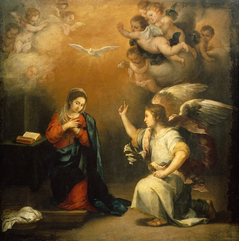 A Anunciação - Bartolomé Esteban Murillo