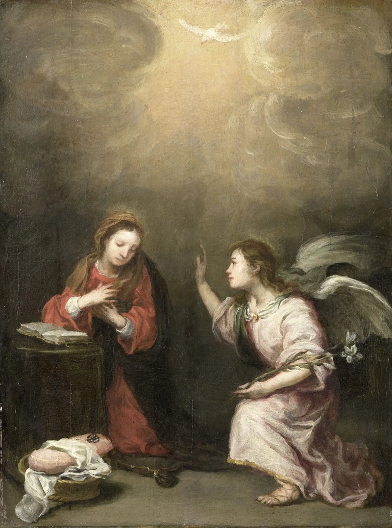 Anunciação à Virgem - Bartolomé Esteban Murillo