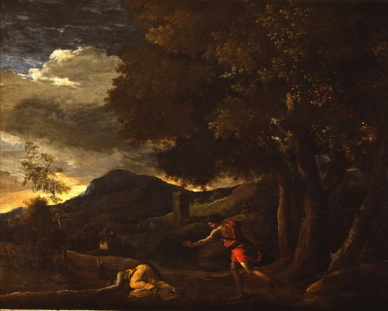 A Morte de Eurídice - Nicolas Poussin