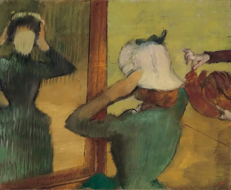 Na modista - Edgar Degas