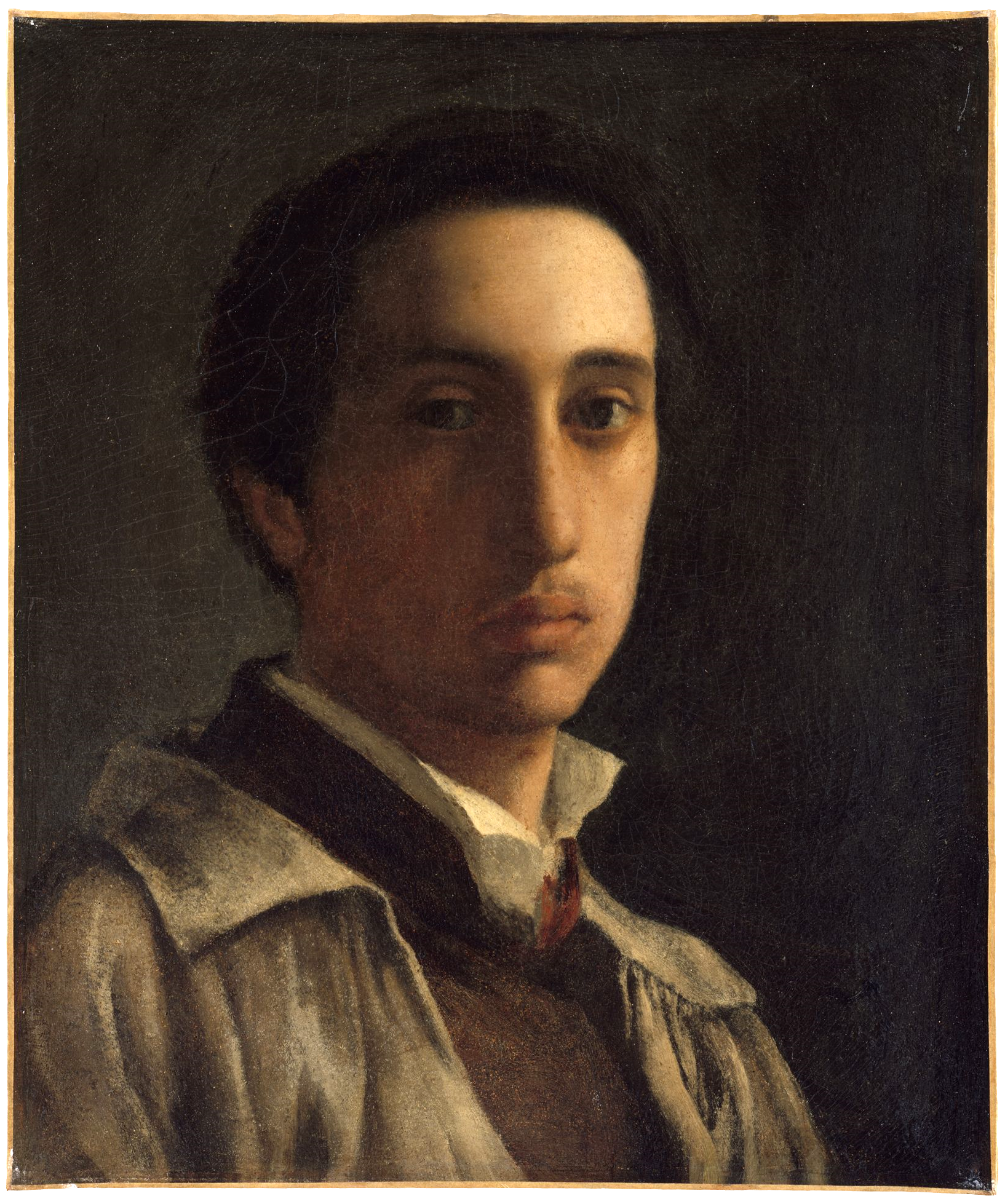 Reproduction du tableau « Autoportrait - Edgar Degas » par Alpha Reproduction en peinture à l’huile