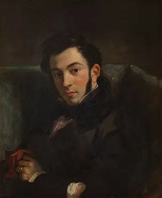 Retrato de Frédéric Villot - Eugène Delacroix