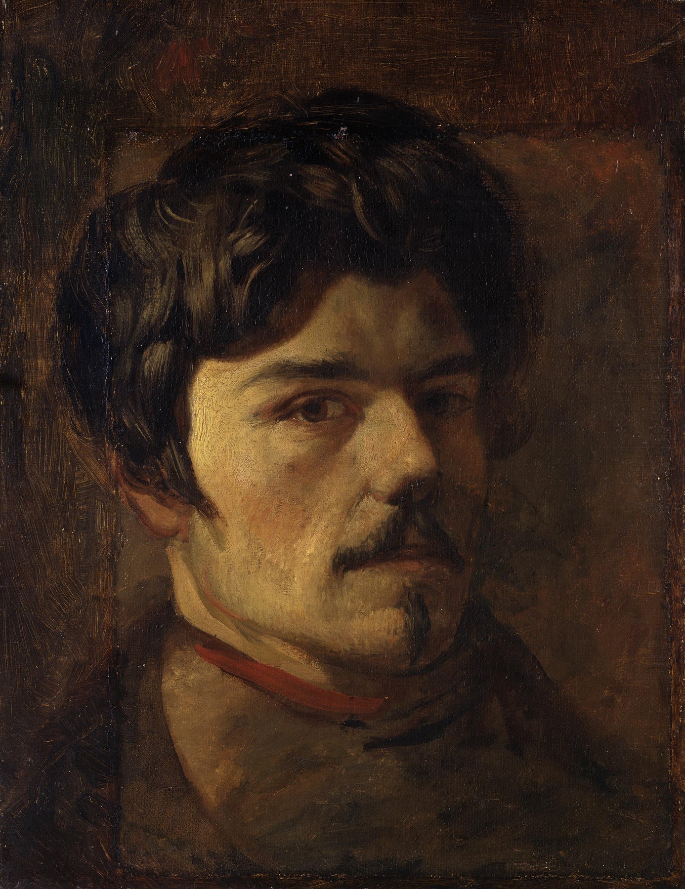 Reproduction du tableau « Autoportrait - Eugène Delacroix » par Alpha Reproduction en peinture à l’huile