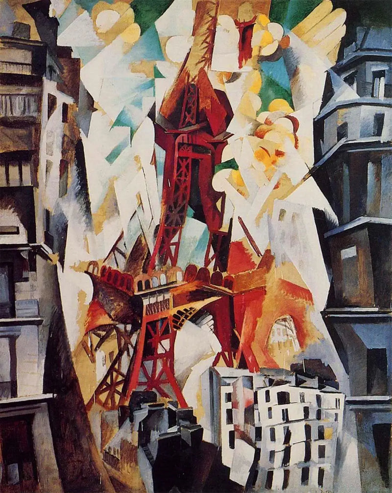 Campos de Marte, A Torre Vermelha - Robert Delaunay