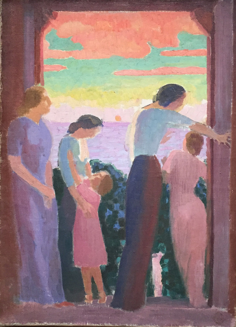 Mulheres no Balcão - Maurice Denis