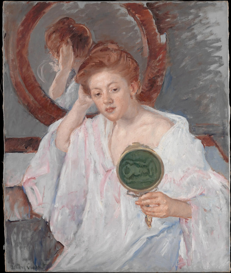Denise em seu penteadeira - Mary Cassatt