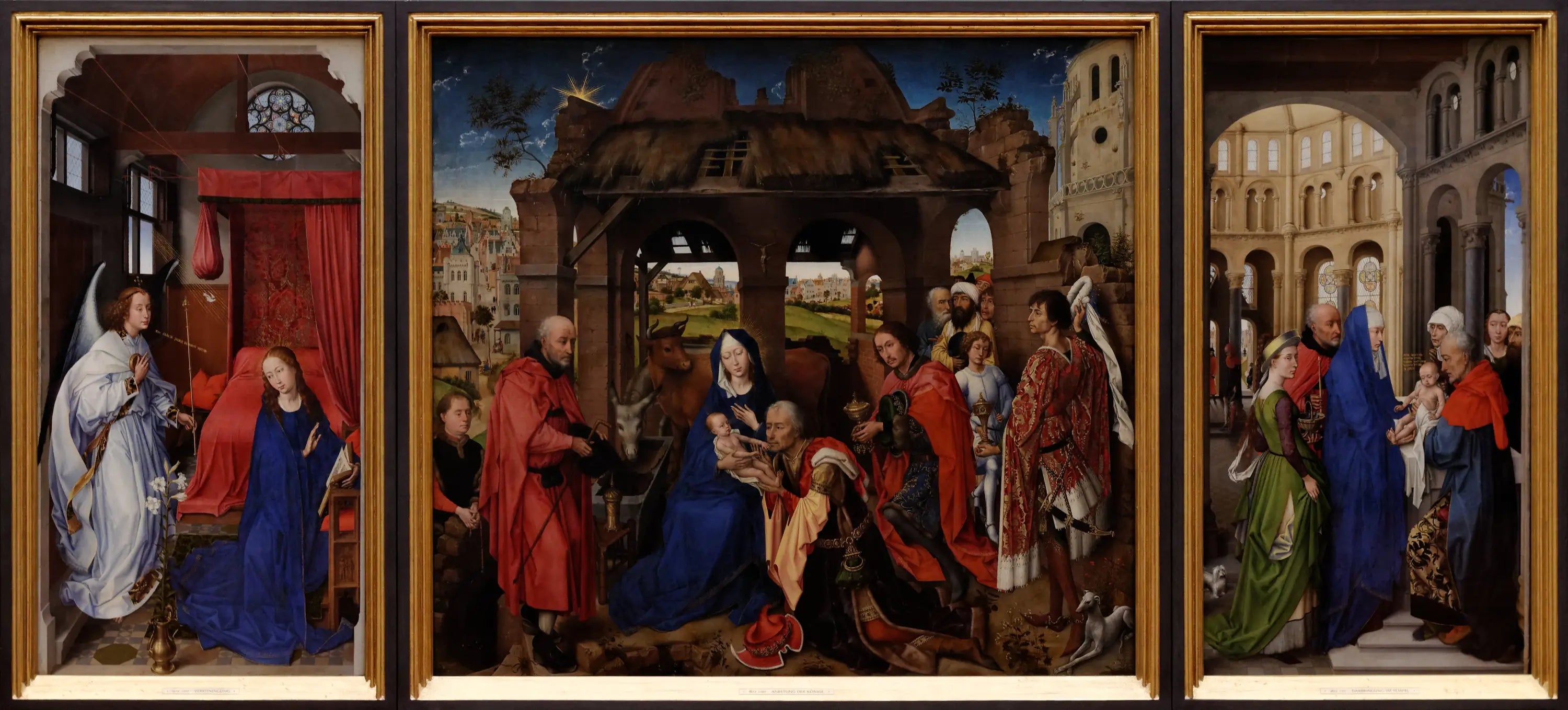 Triptyque Columba - Rogier van der Weyden - Alpha Reproduction
