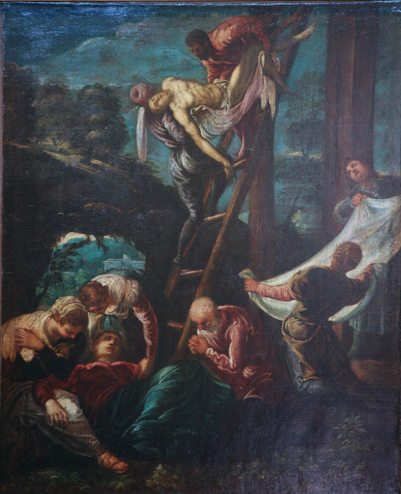 A Descida da Cruz - Jacopo Tintoretto