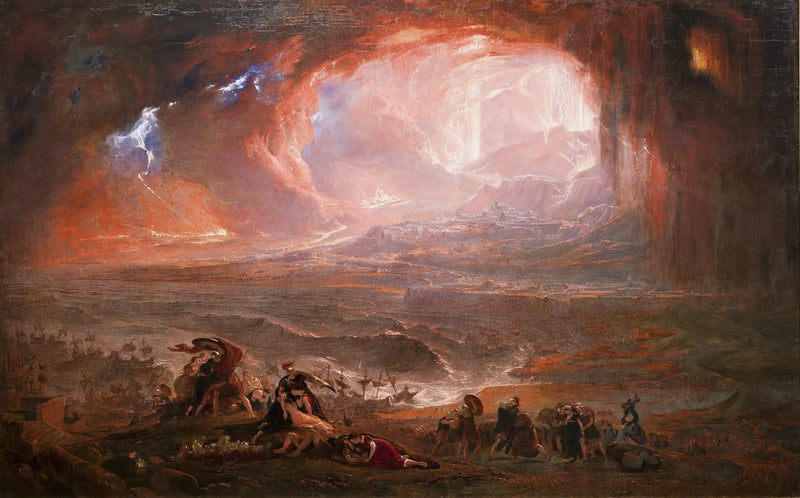 A Destruição de Pompéia e Herculano - John Martin