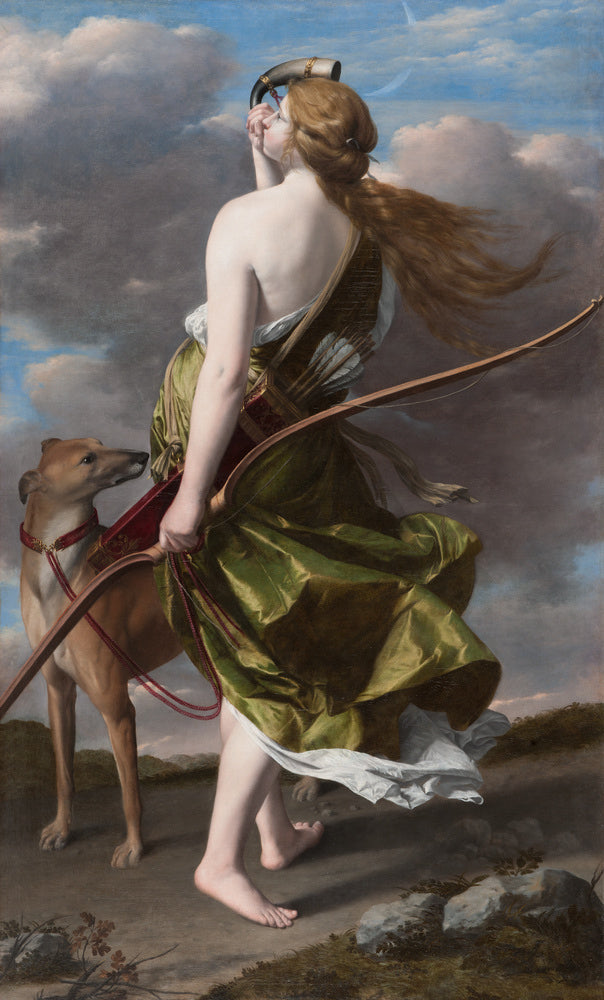 Diane caçadora - Orazio Gentileschi