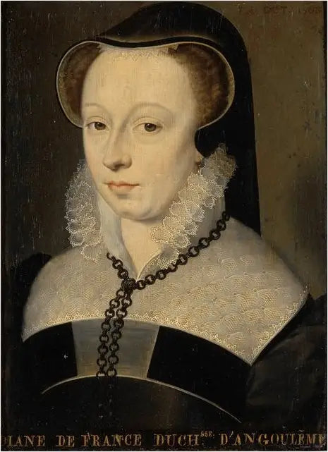 Diane de França, duquesa de Angoulême - François Clouet