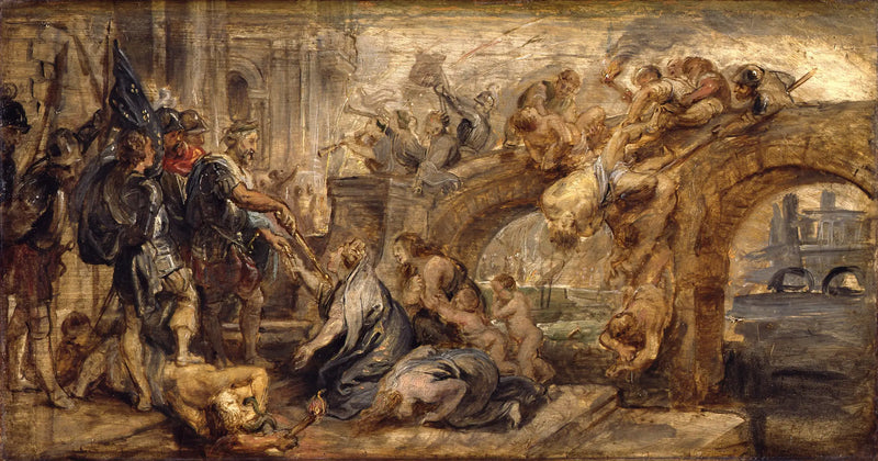 A Entrada de Henrique IV em Paris - Peter Paul Rubens