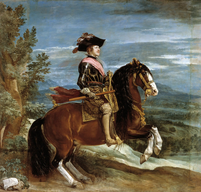 Felipe IV a Cavalo - Diego Velázquez